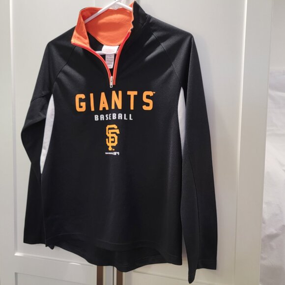 San Francisco Giants Long Sleeve Half Zip SF Giants Size Small - Picture 4 of 10